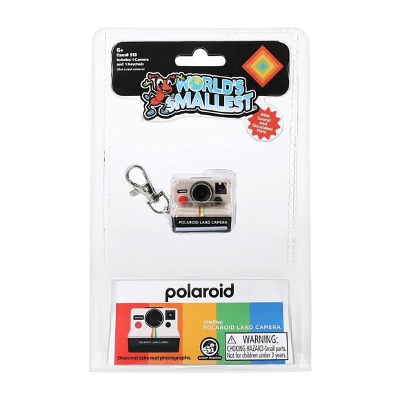 🔥Polaroid Land Camera Mini World's Smallest1 W/ Sound & Simulated Film BNWT🔥 - Picture 1 of 5
